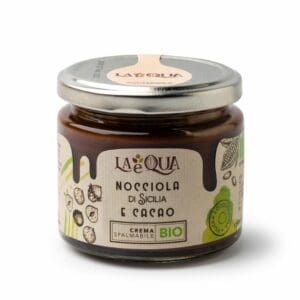 Crema bio di nocciola e cacao vegana