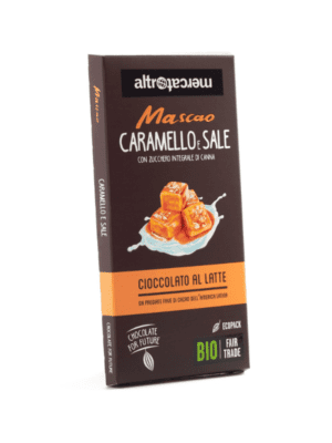 Mascao Vollmilchschokolade - Salz und Karamell