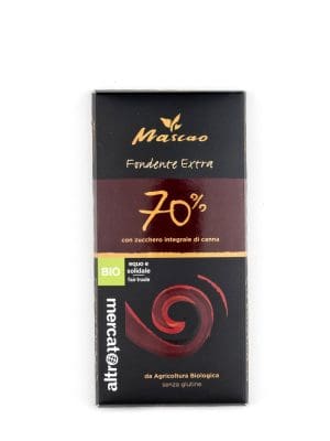 Cioccolato Mascao fondente extra 70% bio - 100 gr