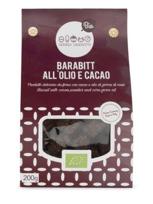 Barabitt al cacao e olio di germe di mais - 200 gr