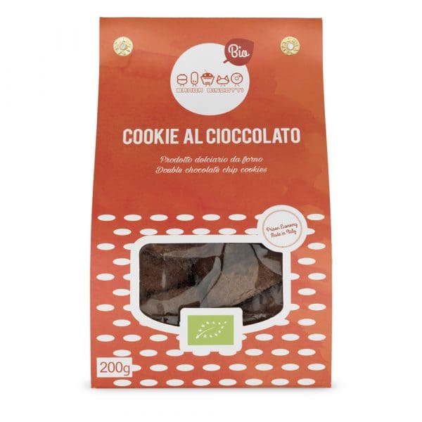 Cookies al cioccolato bio - 200 gr