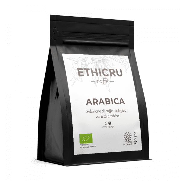 Caffè Ethicru Arabica in grani - 250 gr