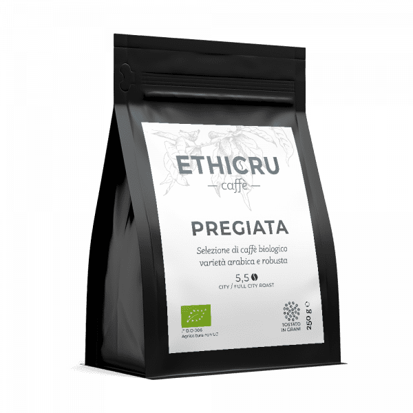 Ethicru Pregiata Coffee Beans - 250 gr.