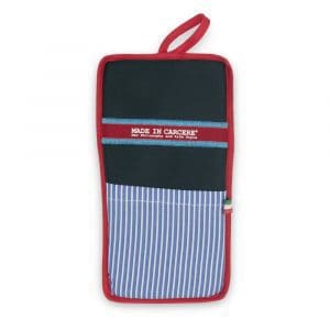 Presina da cucina singola in tessuto patchwork