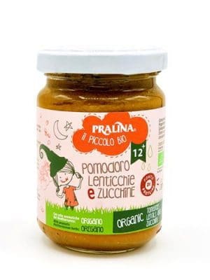 Purea di Pomodoro Lenticchie e Zucchine - 130 gr