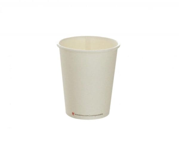 Cardboard cup and p.l.a. - 50 pcs