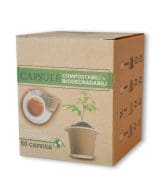 Kaffee in kompostierbaren Nespresso Bar blend Kapseln - 50 Stück