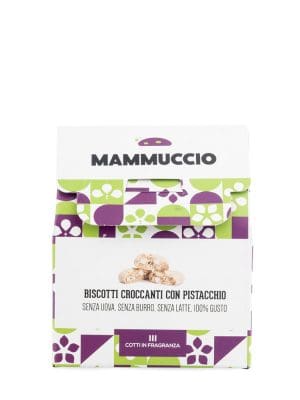 MAMMUCCIO Pistacchio Biscotto croccante al Pistacchio - 125 gr