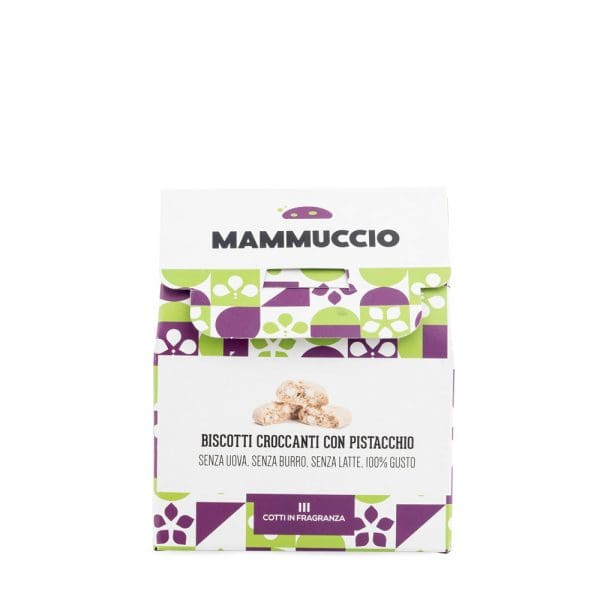 MAMMUCCIO Pistacchio Biscotto croccante al Pistacchio - 125 gr