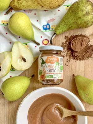 Purea di pera e cacao Bio