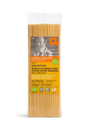 Spaghettoni di Grano Duro Bio Trafilati al Bronzo - 500 gr