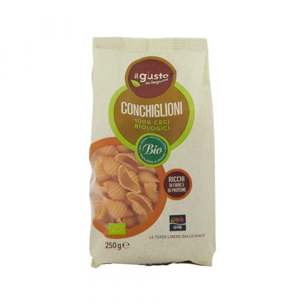Organic Chickpea Conchiglioni - 250 gr