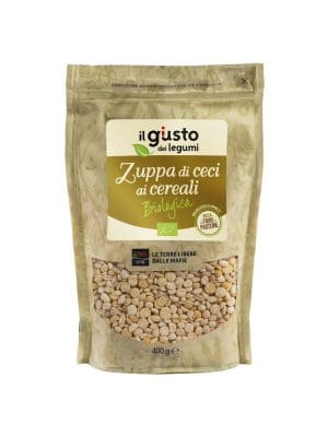 Zuppa di Ceci ai Cereali Bio - 400 gr