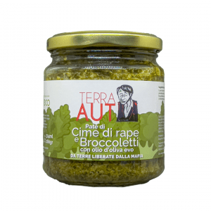 Paté di cime di rapa in olio d’oliva