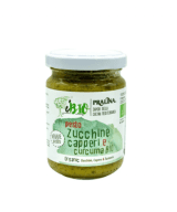 Pesto Zucchine, capperi e curcuma BIO