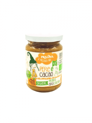 Purea di pera e cacao Bio