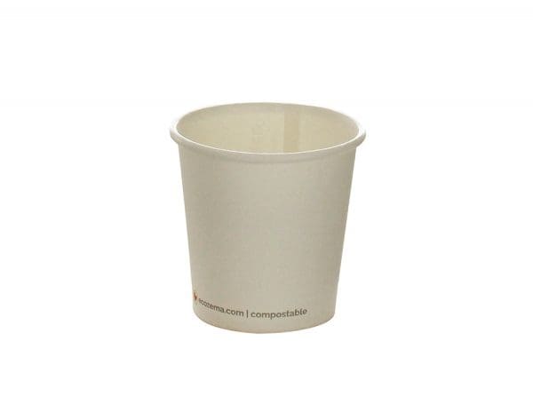 Cardboard coffee cup and p.l.a. - 50 pcs
